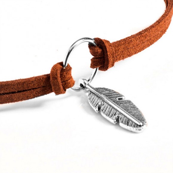 Шкіряний чокер Перишко Шкіряний чокер Перишко