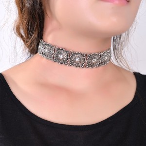 Чокер металевий в стилі бохо Етнічний Чокер металевий в стилі бохо Етнічний