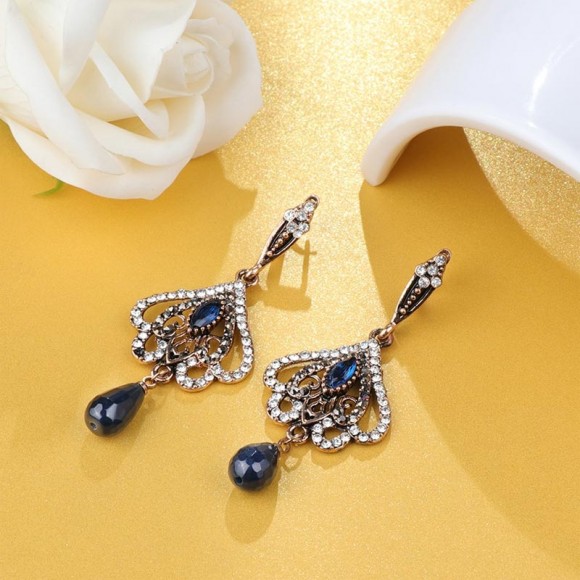 Сережки у турецькому стилі Лазур