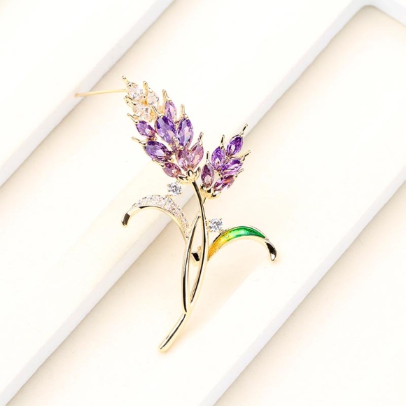 Преміум брошка Лаванда