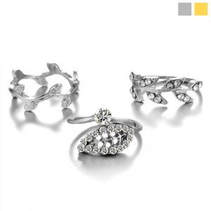 Кольца на фаланги пальцев набор Веточки Кольца на фаланги пальцев набор Веточки