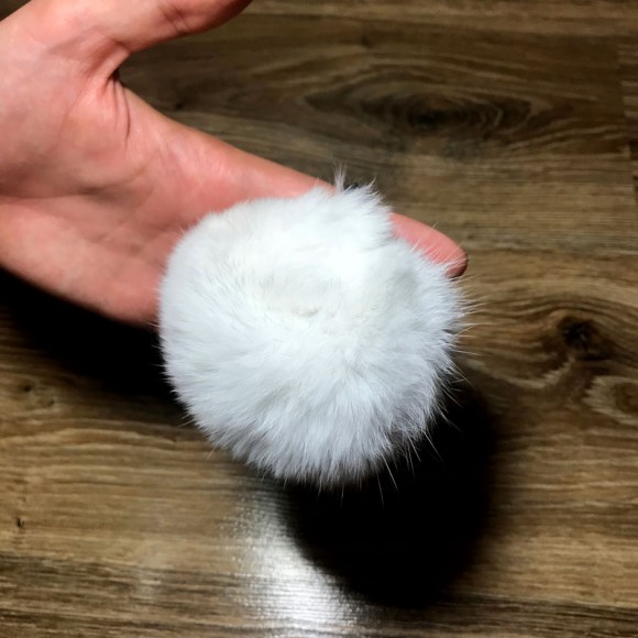 Гумка для волосся Хутряний кролик