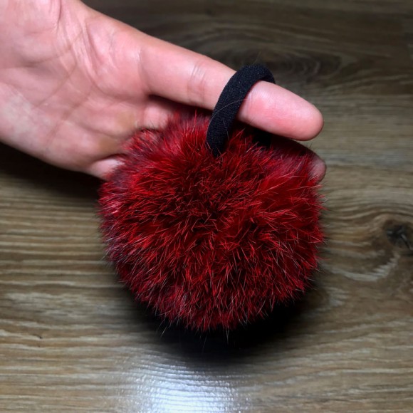 Гумка для волосся Хутряний кролик