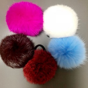 Резинка для волос Меховая кролик