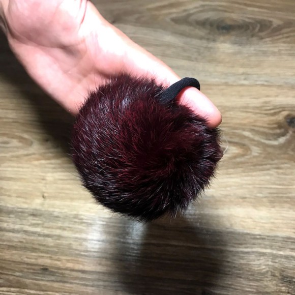 Гумка для волосся Хутряний кролик