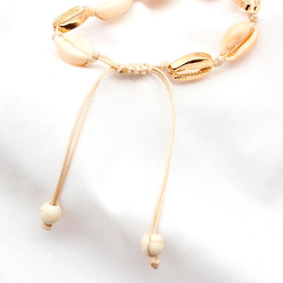 Браслет на ногу Золота мушля Браслет на ногу Золота мушля