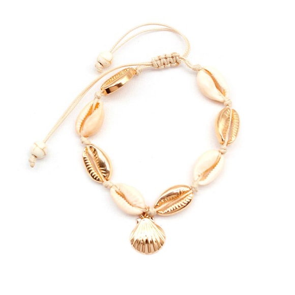 Браслет на ногу Золота мушля Браслет на ногу Золота мушля