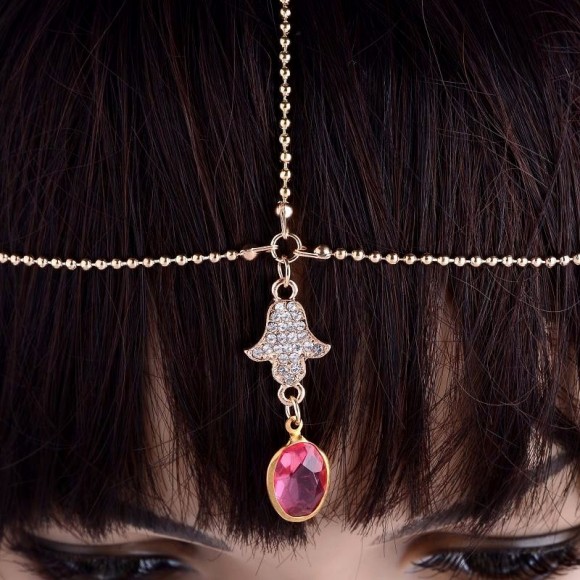 Тика для волос золотистого цвета Tulip Тика для волос золотистого цвета Tulip