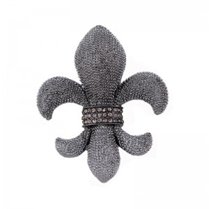 Брошь Геральдическая лилия Брошь Геральдическая лилия