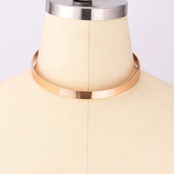 Чокер металлический Пластинка Чокер металлический Пластинка