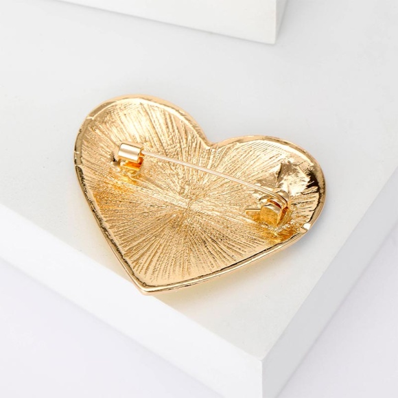 Брошка серце Україна Брошка серце Україна