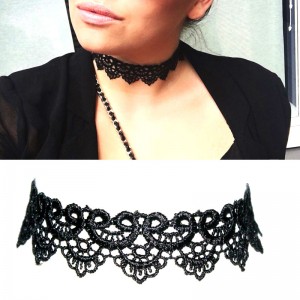 Чокер кружевной Lace Tattoo