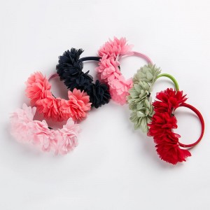 Резинка для волос Шифоновый цветок