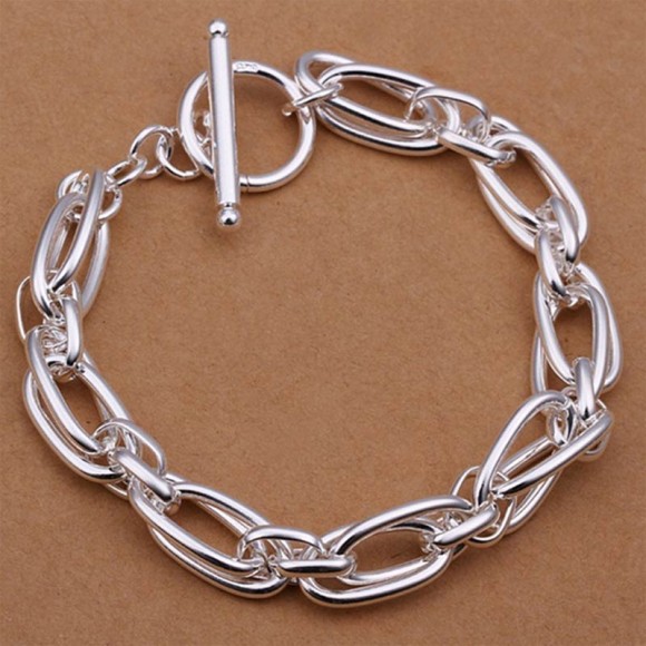 Браслет цепочка посеребренный Браслет цепочка посеребренный