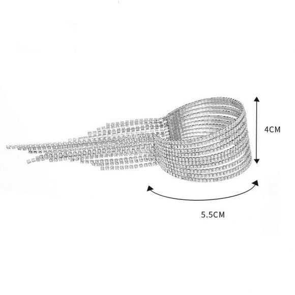 Шикарний вечірній браслет