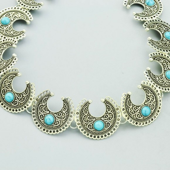 Чокер металлический в бохо стиле Винтаж Чокер металлический в бохо стиле Винтаж