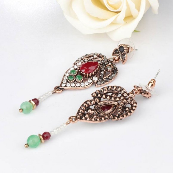 Сережки підвіски Нурбану