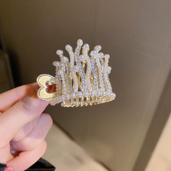 Шпилька плетіння з кристалами