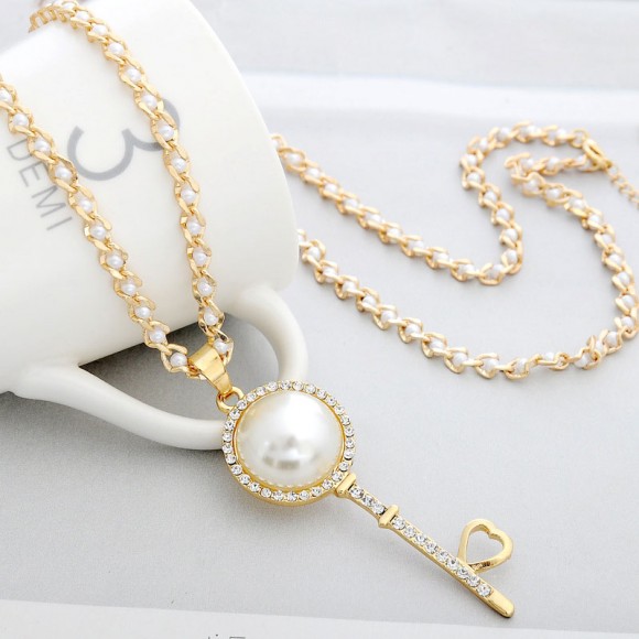 Кулон Ключик Перлина