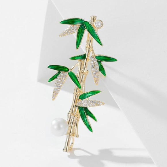 Брошка Бамбук Брошка Бамбук