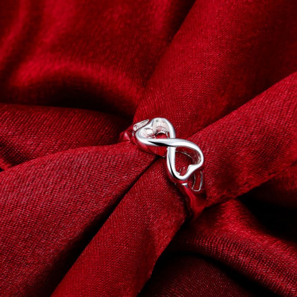 Кільце срібне Нескінченність Heart Infinity Кільце срібне Нескінченність Heart Infinity