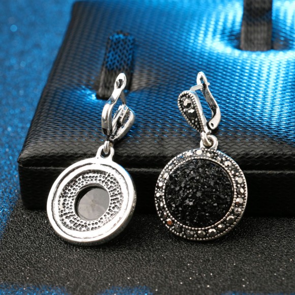 Серьги с камнями Агатовая крошка Серьги с камнями Агатовая крошка