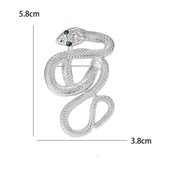 Брошь Змея классик Брошь Змея классик