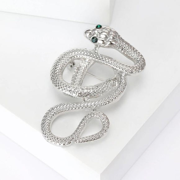 Брошь Змея классик Брошь Змея классик