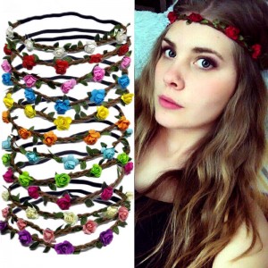 Ободок для волос (венок на голову) Розочки Ободок для волос (венок на голову) Розочки