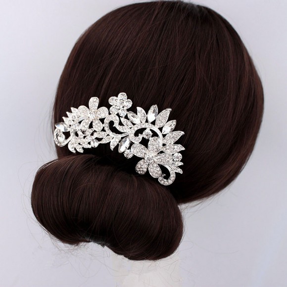 Гребень для волос Свадебный с кристаллами Гребень для волос Свадебный с кристаллами