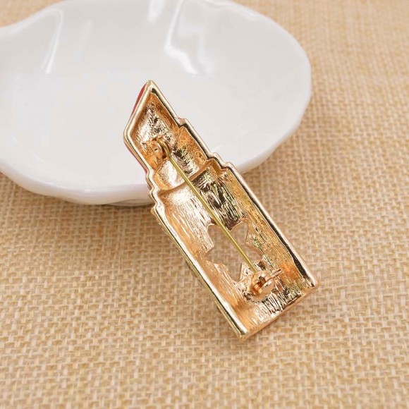 Брошь Губная Помада