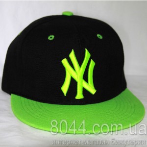 Кепка із прямим козирком NY SNAPBACK салатова Кепка із прямим козирком NY SNAPBACK салатова