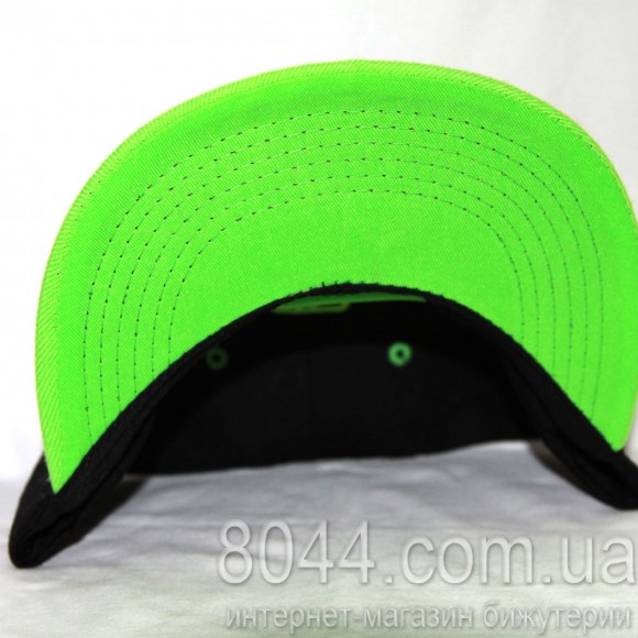 Кепка із прямим козирком NY SNAPBACK салатова