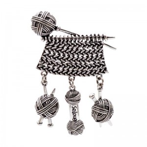 Брошь Вязание Брошь Вязание