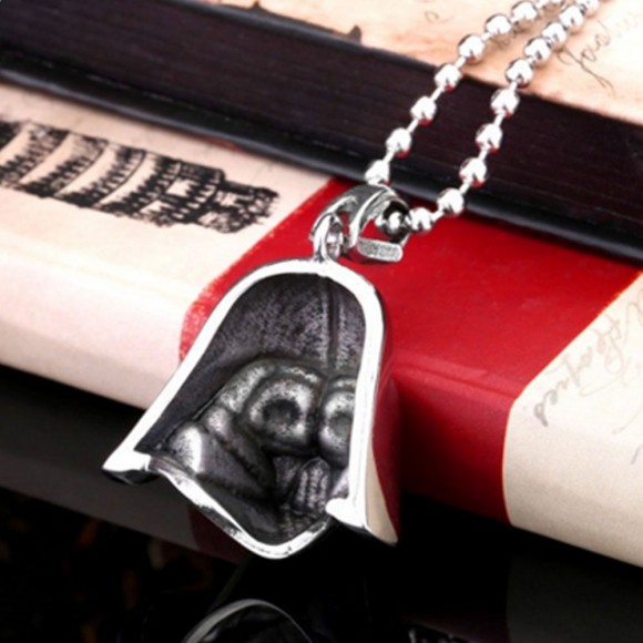 Кулон с цепочкой из стали Дарт Вейдер Звёздные войны