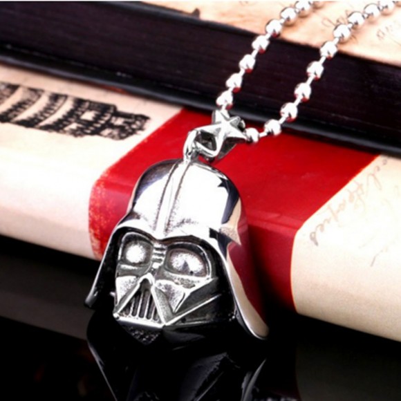 Кулон с цепочкой из стали Дарт Вейдер Звёздные войны