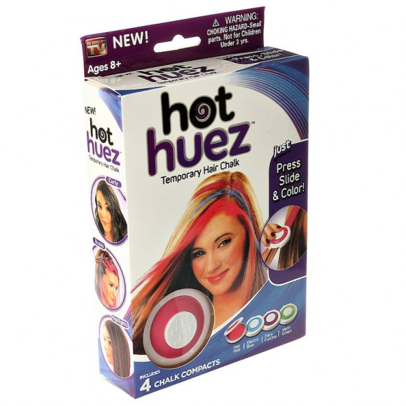 Мелки для волос Hot Huez набор 4 шт Мелки для волос Hot Huez набор 4 шт