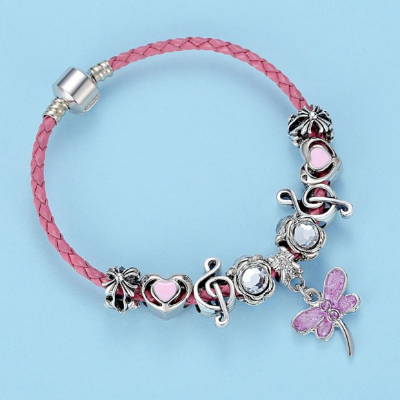 Браслет у стилі Пандора Стрекоза Браслет у стилі Пандора Стрекоза
