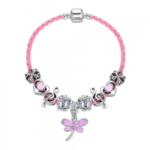Браслет в стиле Пандора Стрекоза Браслет в стиле Пандора Стрекоза