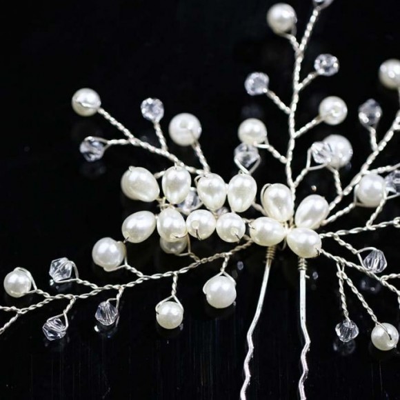 Весільна шпилька для волосся Принцеса