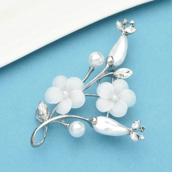 Брошь цветок Бутон Брошь цветок Бутон