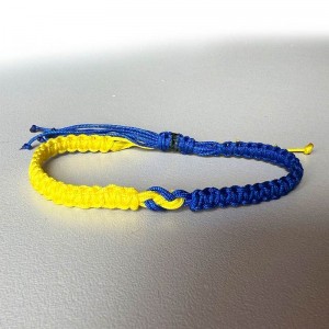 Браслет із шнура Love Ukraine Браслет із шнура Love Ukraine
