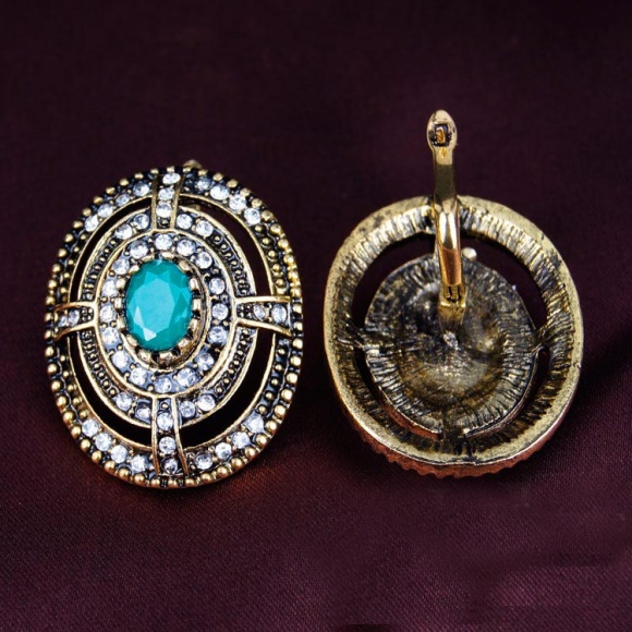 Жіночі сережки у турецькому стилі Фарук