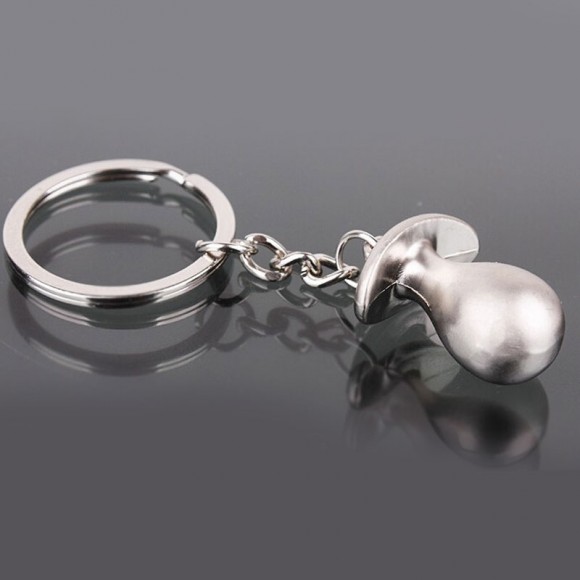 Брелок для ключів парний Пляшечка та пустушка Брелок для ключів парний Пляшечка та пустушка