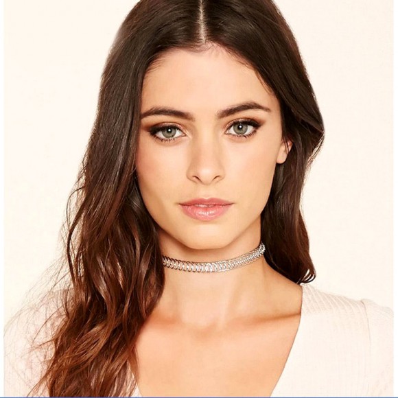 Металлический чокер Цепочка Металлический чокер Цепочка