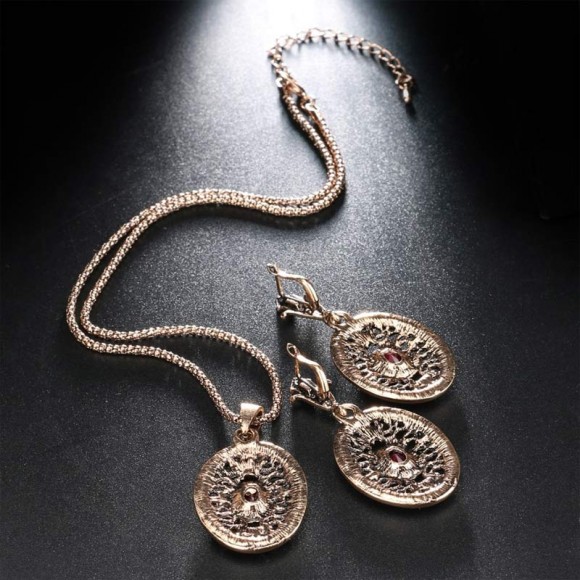 Набор украшений Джайлан: кулон и серьги