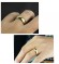 Кольцо Всевластия из стали золотистого цвета с цепочкой «The Lord of the Rings»