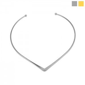 Кольє V дизайн металеве