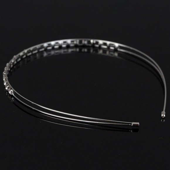 Обруч для волосся з кристалами Ніжність