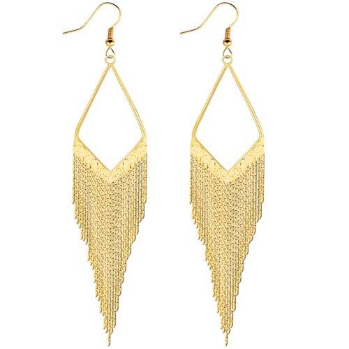 Довгі сережки Клеопатра